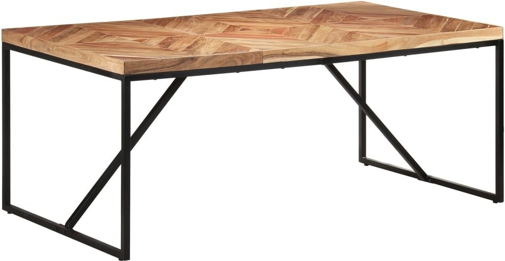 vidaXL Lumarko Stół jadalniany, 180 x 90 x 76 cm, lite drewno akacjowe i mango 323552