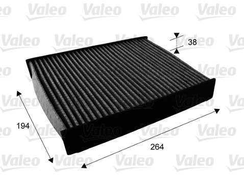 VALEO Filtr, przewietrzanie przestrzeni pasażerskiej 715672