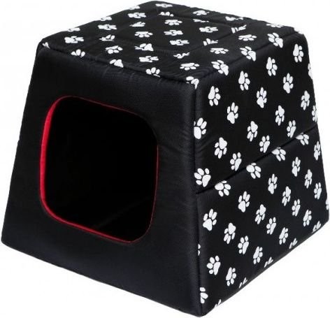 Hobbydog Legowisko Piramida Czarne w łapki R3 R3 PIRCWL1