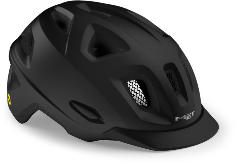 MET Mobilite MIPS Helmet, black matte L/XL | 60-64cm 2021 Kaski miejskie i trekkingowe 57003202