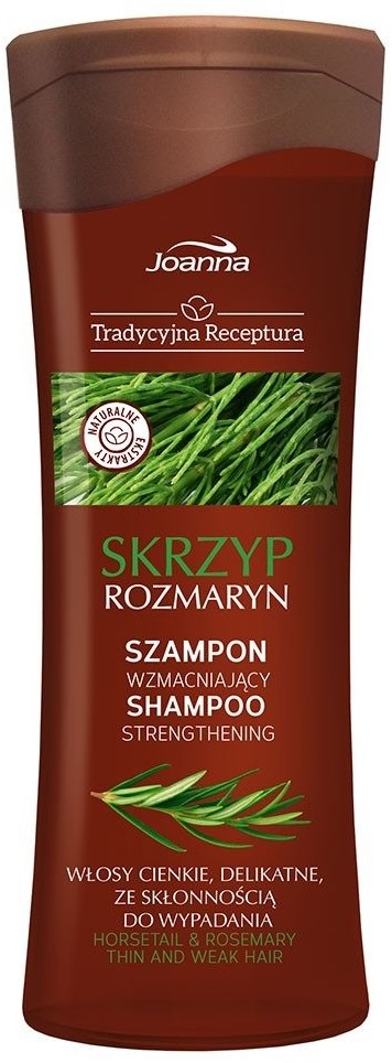 Joanna Tradycyjna Receptura Strengthening Shampoo For Thin & Weak Hair Skrzyp & Rozmaryn 300g 69719-uniw