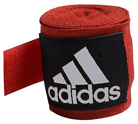 Adidas Boxing Crepe bandaż New aiba Rules, czerwony ADIBP031_rot_5.7 x 4.5 m