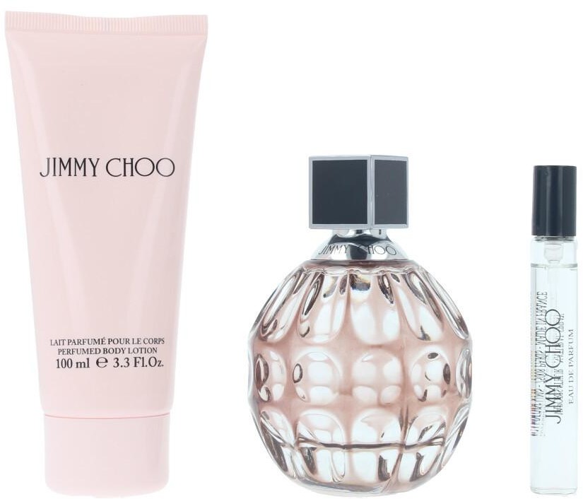 Jimmy Choo zestaw woda perfumowana spray 100ml + balsam do ciała 100ml + woda perfumowana 7.5ml