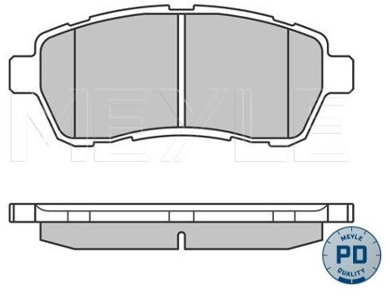 Wulf Gaertner Autoparts Zestaw klocków hamulcowych, hamulce tarczowe Wulf Gaertner Autoparts 025 242 8316/PD