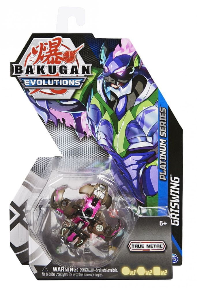 Spin Master Bakugan True Metal figurka czarny nietoperz S4 Raty 10x0% do 15.04.2022!