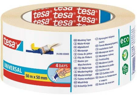TESA tesa Krepp uniwersalna taśma malarska , beżowy