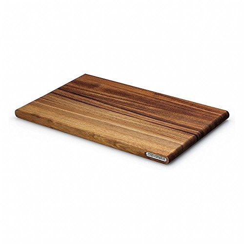 Continenta deska do krojenia, deska do krojenia ze wzorem drewniane akacjowe rdzeń, zapewniające doskonałą jakość, elegancki, wytrzymały i trwały, rozmiar: 36 x 23 x 1,8 cm 4811