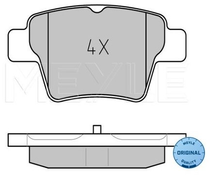 Wulf Gaertner Autoparts Zestaw klocków hamulcowych, hamulce tarczowe Wulf Gaertner Autoparts 025 241 5017