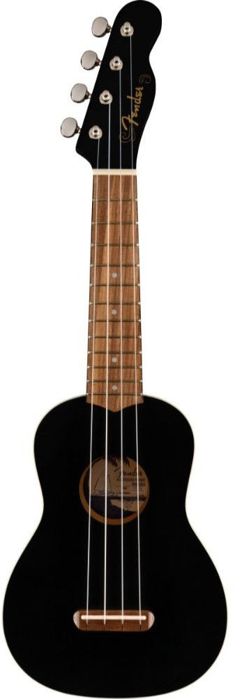 FENDER Venice Soprano BLK ukulele