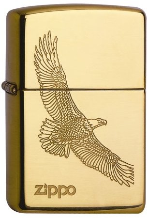 Zippo 1110001 nr 250 Eagle Chrome _ parent 1150001