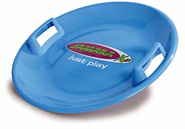 Jamara 460369 460369-Snow Play talerz antypoślizgowy 60 cm uchwyty po obu stronach, bardziej trwały, solidny korpus z tworzywa sztucznego, super zabawne motywy na antypoślizgowej misce, lekka waga tyl