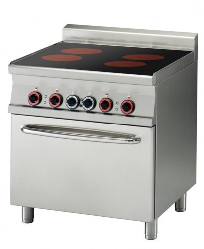 RM Gastro Kuchnia elektr ceramiczna z piek CFC4-78 ET CFC4-78-ET