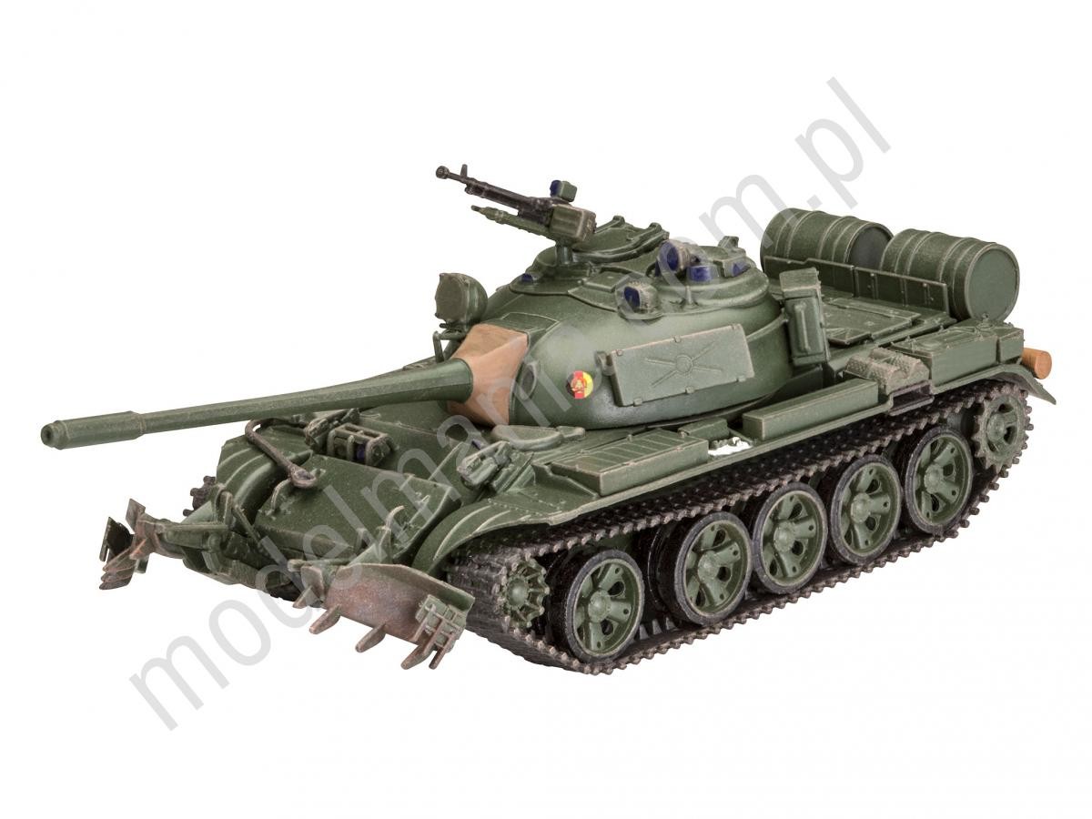 Revell Niemiecki czołg T-55A/AM MBT z pługiem przeciwminowym KMT-6/EMT-5 MBT 03328