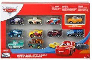 Pojazdy Cars Mikroauta 10-pak Mix 3