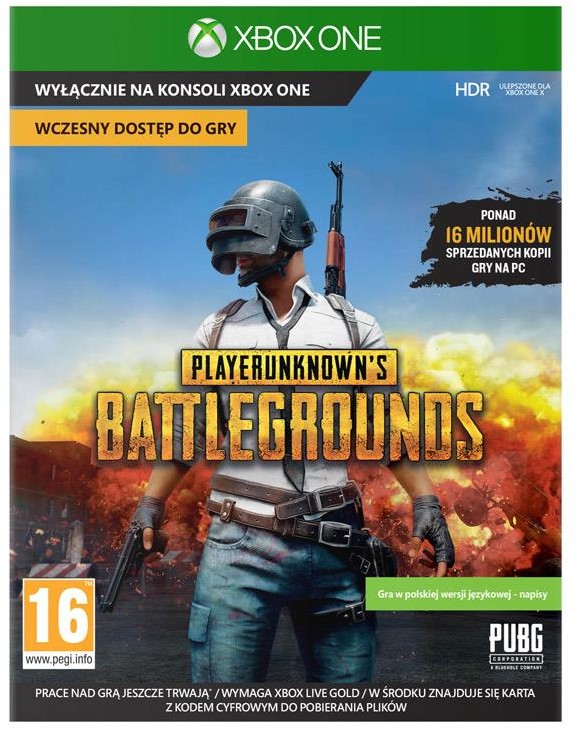 Playerunknown's Battlegrounds GRA XBOX ONE