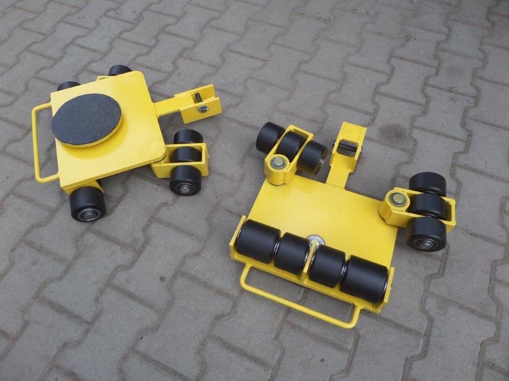 122 Wózek uniwersalny rolki 12 x kompozyt/nylon nośność 9 T) 12277128 77128-uniw