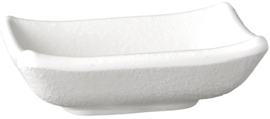 APS Miska prostokątna z melaminy 90x70x25 mm, czarna | Zen 83947