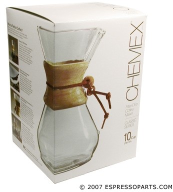 Chemex Classic Coffee Maker - 10 filiżanek - 1,4l - Ekspres przelewowy CHEM.D.CLAS.10