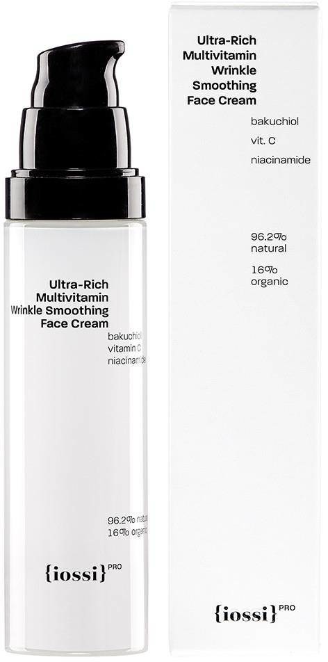 Iossi Ultra-Rich Multivitamin Wrinkle Smoothing Face Cream multiwitaminowy wygładzający krem do twarzy z bakuchiolem 50ml 100771-uniw