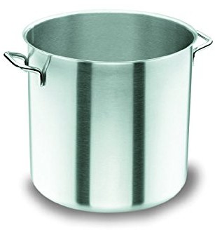 Lacor 50128 W-Deep Stock Pot w/o Lid Wagner 28 cms 50128W