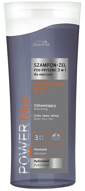 Joanna Power Men Refreshing Shampoo-Shower Gel 3in1 3w1 100ml 69672-uniw