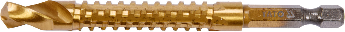Yato WIERTŁO FREZUJĄCE DO METALU 9,0MM HSS-TiN HEX YT-44827