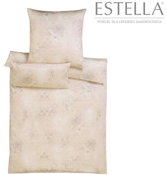 Estella Pościel Jersey Mako GREGORIO 6174 Kolor sand kremowy) Rozmiar 135/200+70/80 603-671-572