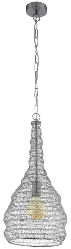 Eglo 49128 - Żyrandol na łańcuchu COLTEN 1xE27/60W/230V