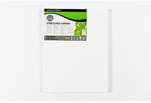 Daler Rowney 514083040  Simply Canvas, 30 x 40 cm 514083040