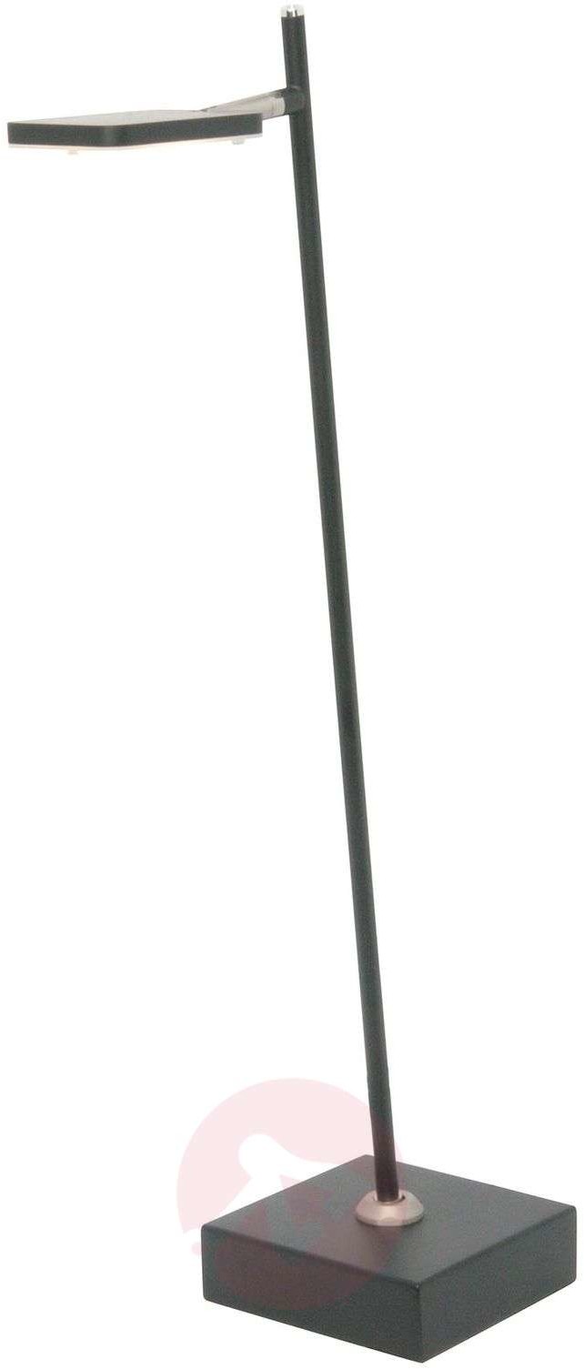 Freelight Lampa stołowa LED Block, ściemniana, czarna