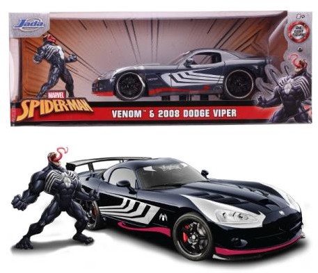 Dickie Toys Auto Marvel Venom Dodge Viper 2008 1:24