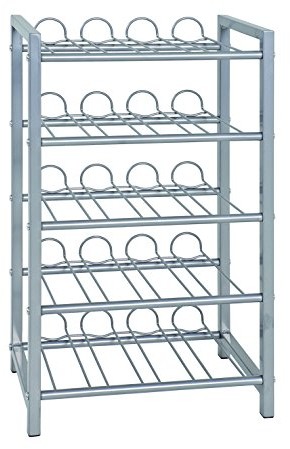 Haku-Möbel 38712 stojak na butelki, 34 x 22 x 59 cm 38711