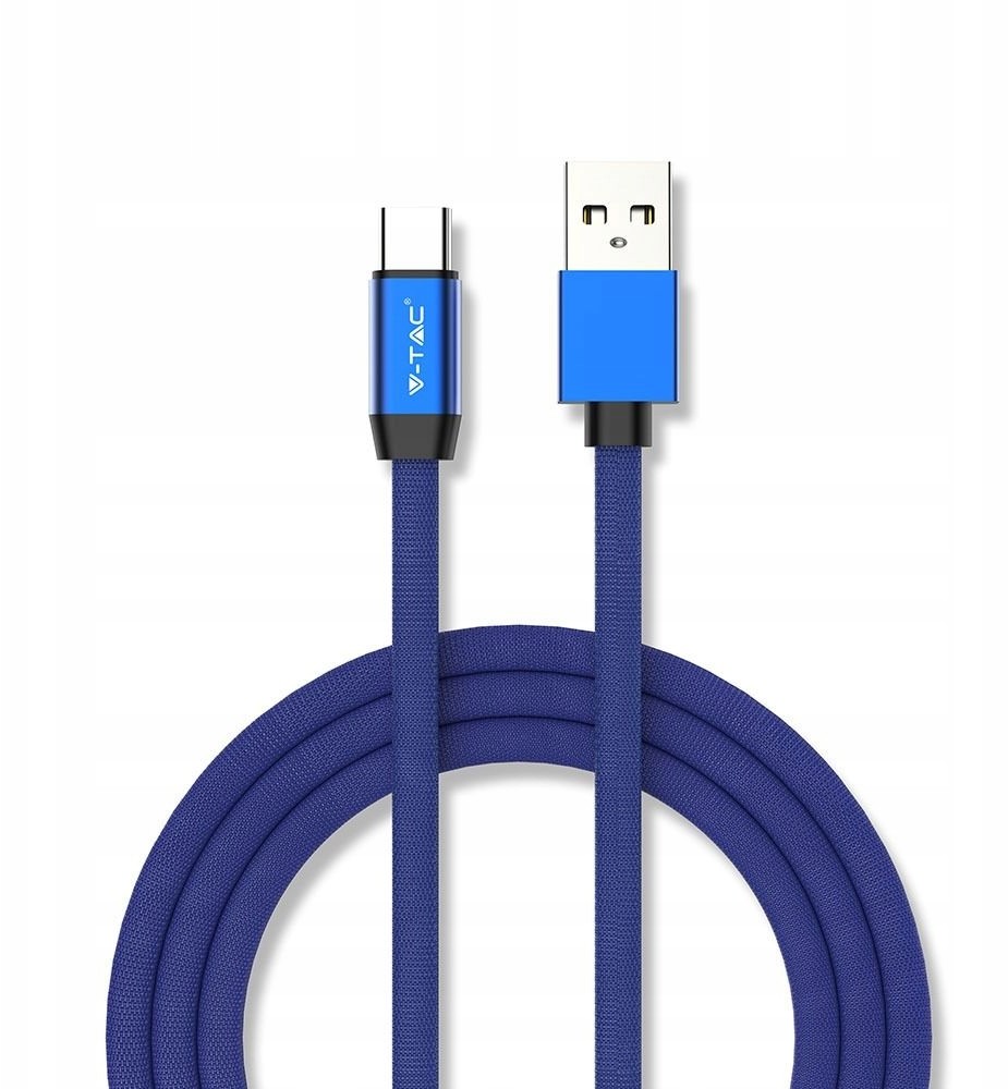 Przewód Kabel Usb Typ-C 1M Niebieski -Seria Ruby