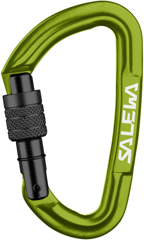 Salewa Hot G3 Carabiner Screw, fluo green 2021 Karabinki zakręcane 00-0000001724-5810-UNI