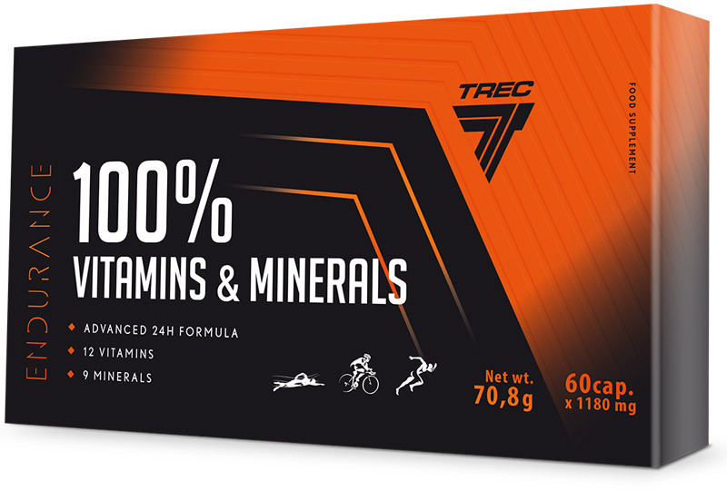 Trec 100% Vitamins&Minerals Endurance 60caps