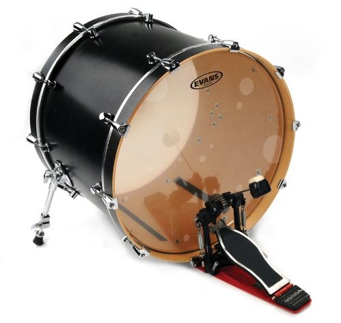 Evans evans hydraulis ches 22-inch Bass Drum sierść BD22HG