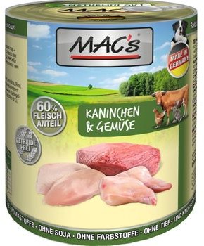 Macs Karma mokra z królikiem i warzywami 800g 5663818