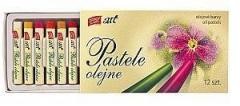 Easy Stationery  Pastele olejne 12 kolorów EASY