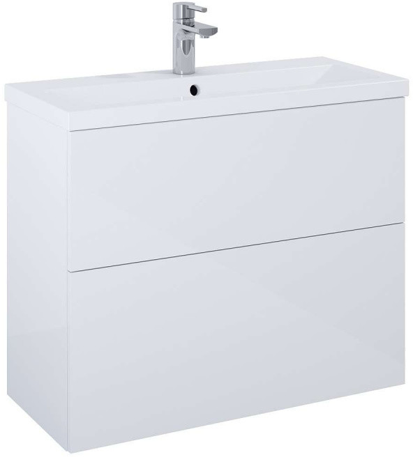 Elita Kido Umywalka z szafką 81 cm biały mat 169102