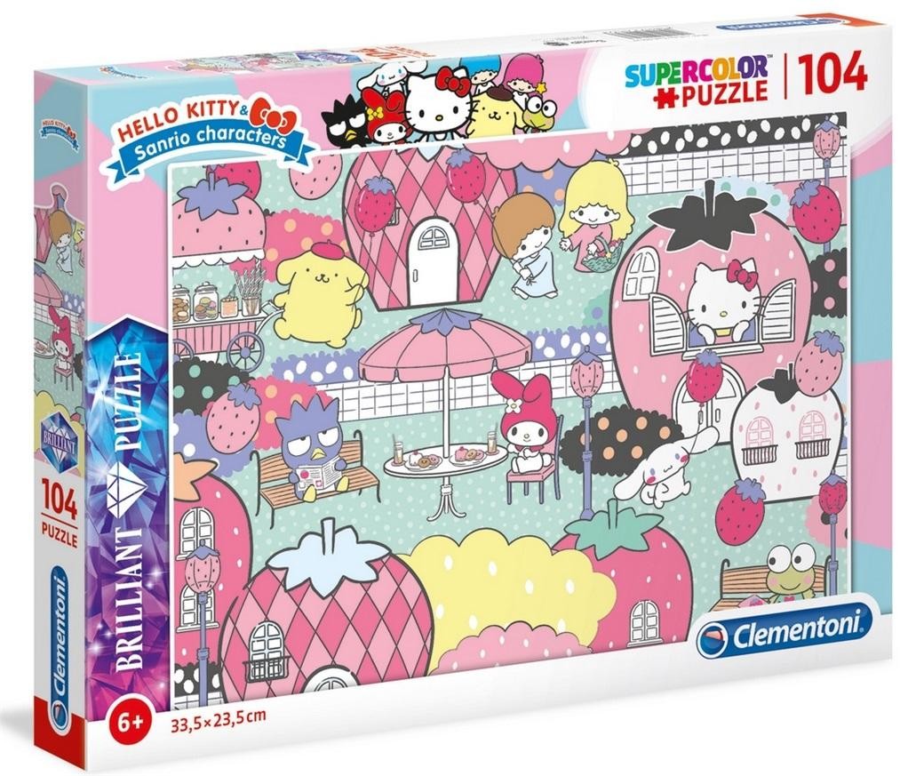 Clementoni Puzzle 104 Brilliant Hello Kitty -