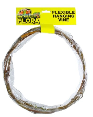 Zoo Med Zoo med BU-52 Flexible Hanging Vine roślina z tworzywa sztucznego do dekoracji w terrarium