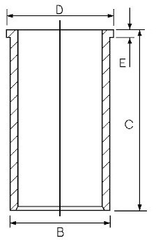 GOETZE Tuleja cylindrowa 14-021493-00