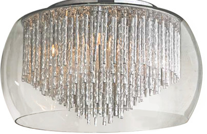 Azzardo plafon Rego 40 5xG9 przeźroczysty AZ0999 ŻARÓWKA/ŻARÓWKI LED GRATIS PYTAJ O RABAT!