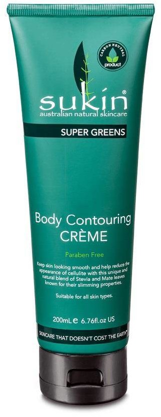 SUKIN Sukin, SUPER GREENS Detoksykujący krem antycellulitowy, 200ml
