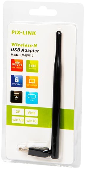 Karta sieciowa WiFi USB 150Mbps + antena 86-051#