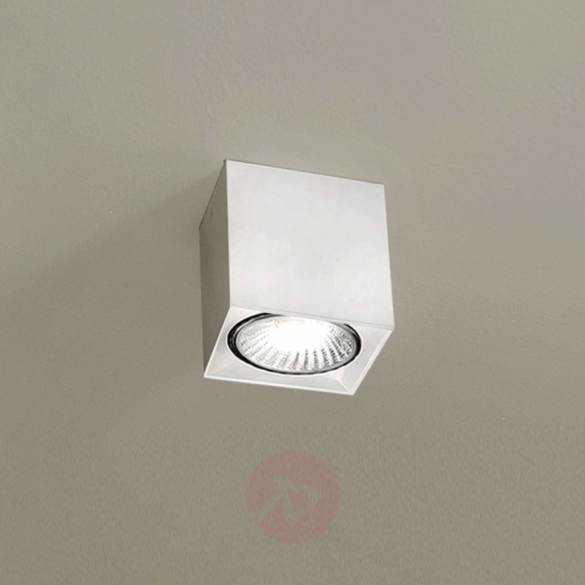Milan Biała lampa sufitowa DAU SPOT z kształcie kostki
