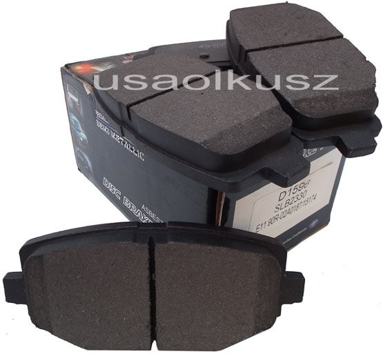 UAP Tylne klocki hamulcowe Dodge Caravan 2012 xxx
