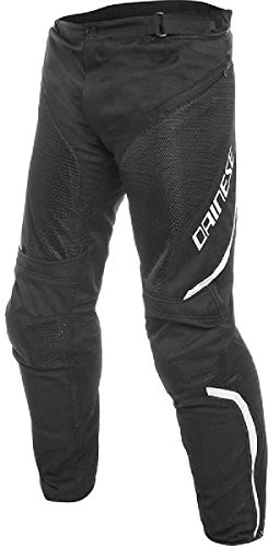 DAINESE Drake Air D-Dry spodnie tekstylne, 48, czarno-biały 167458094848