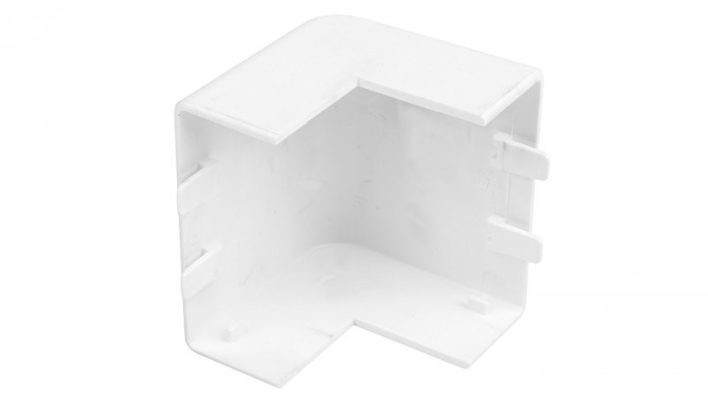 OBO Bettermann Naroże zewnętrzne kanału WDK 50x20 HA20050RW białe 6154468 4szt. 6154468