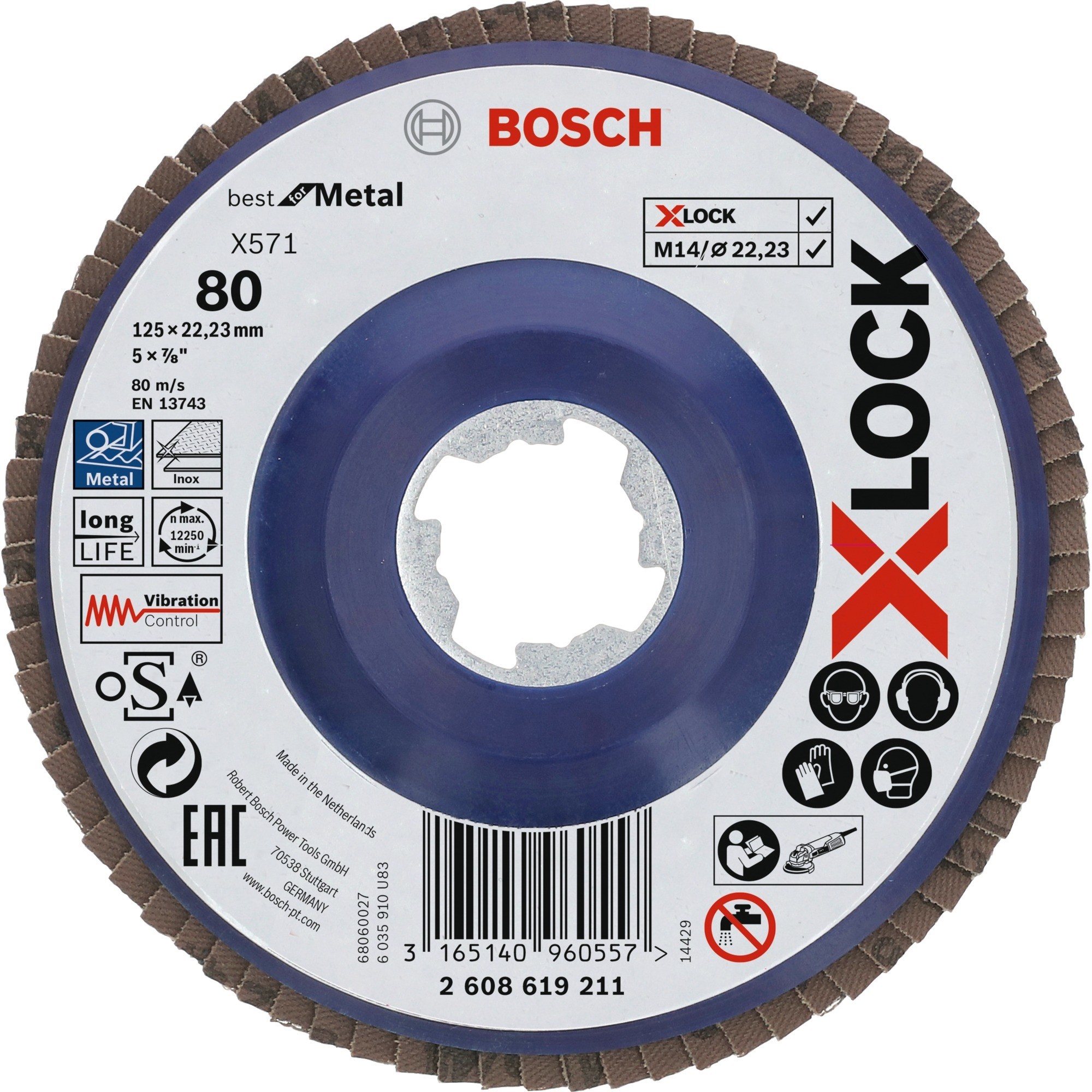 Bosch 2608619211, Grinding wheel 3165140960557